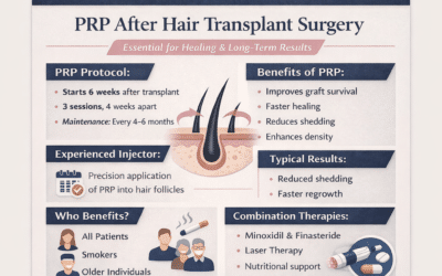 PRP After Hair Transplant Surgery: Why It’s Essential for Healing and Long-Term Results