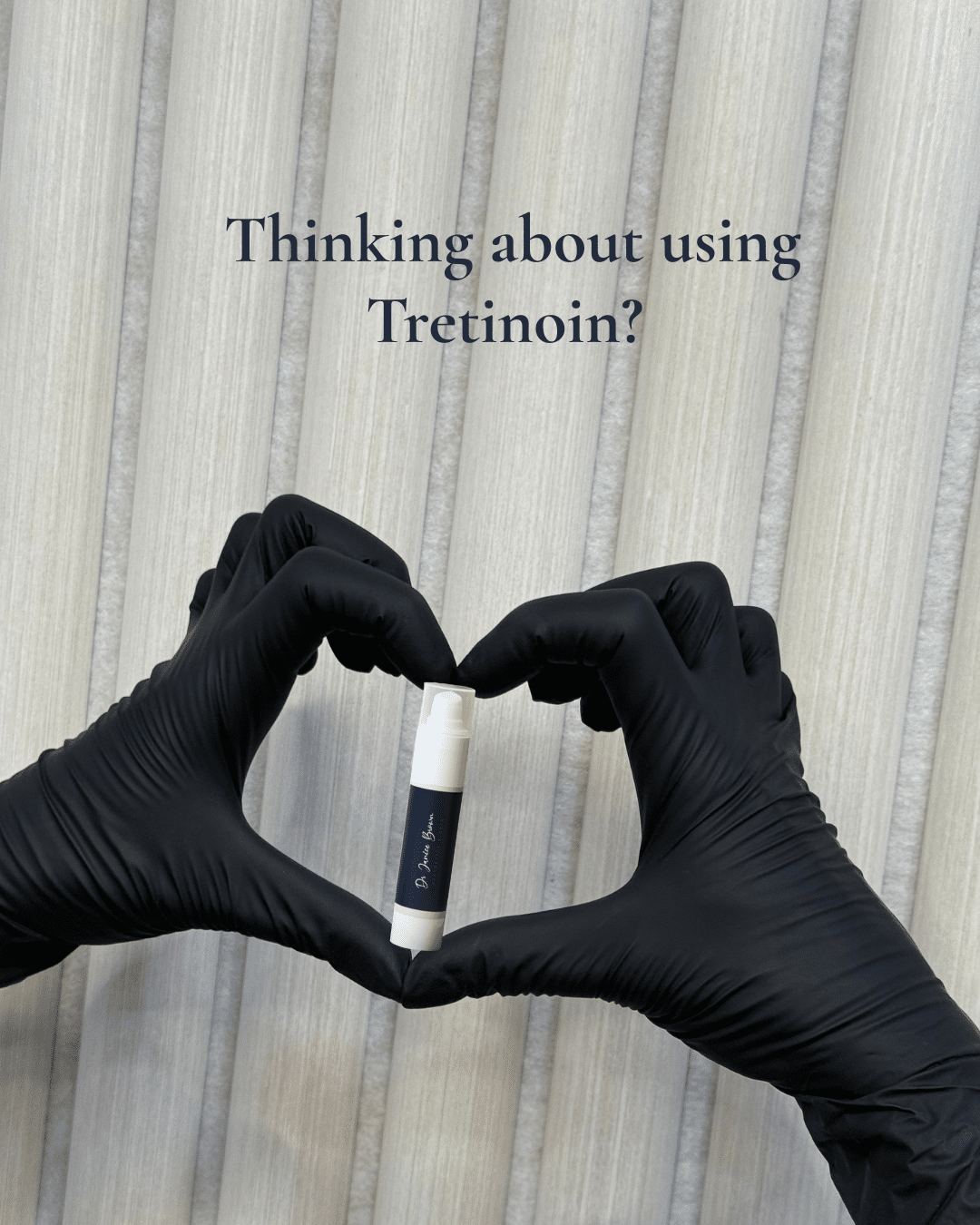 Tretinoin vs retinol skincare comparison at dentist-led aesthetic clinic in Hillsborough near Belfast
